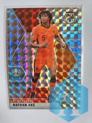 2021 Panini Mosaic UEFA Euro 2020 Nathan Ake #143 Prizm Silver